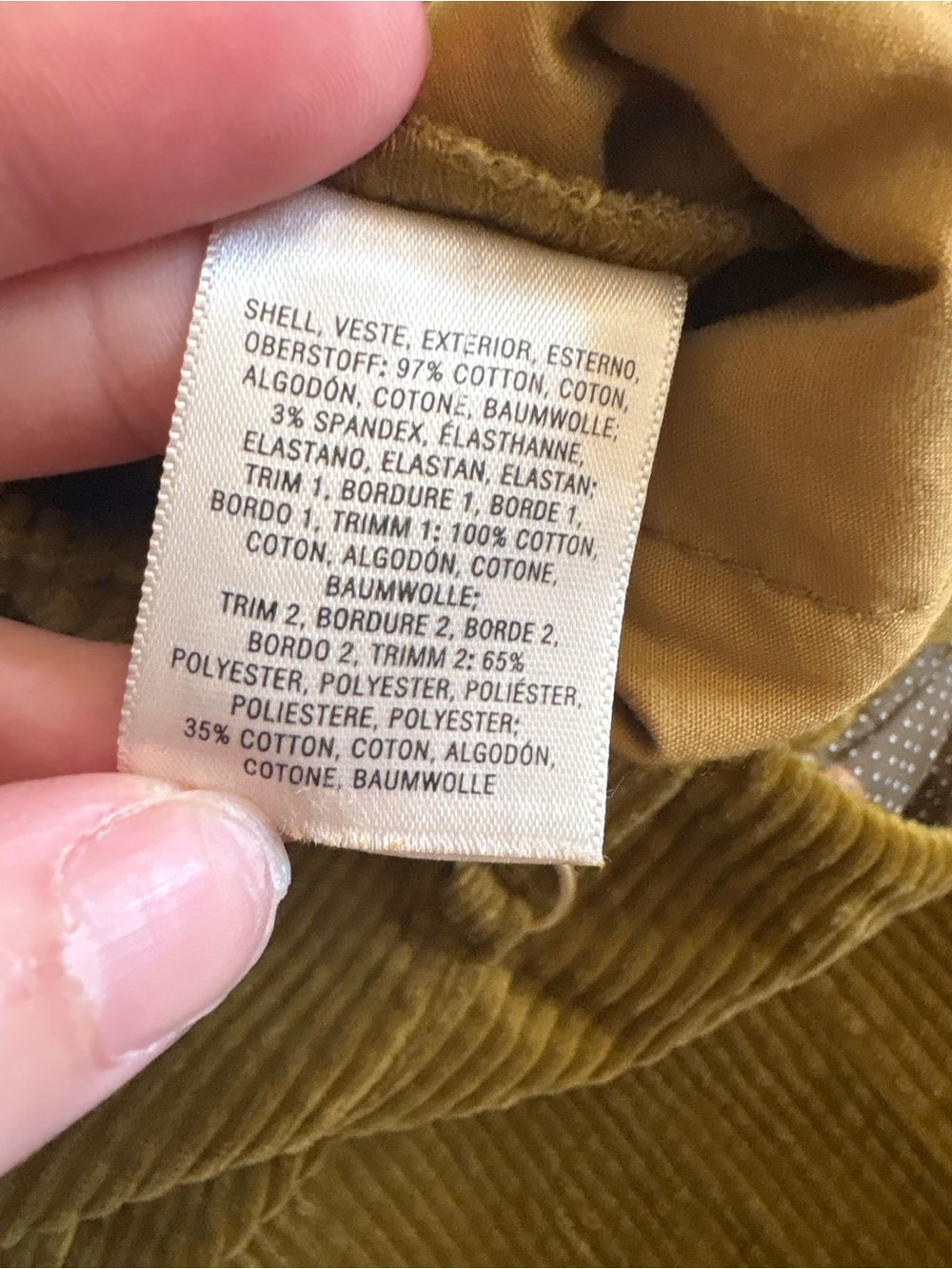Anthropologie Chartreuse Wide Wale Corduroy Pants Flare Gold Mustard Size 32 - Picture 4 of 7